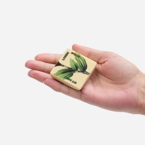 Печенье Dream White в белом шоколаде, квадрат 3