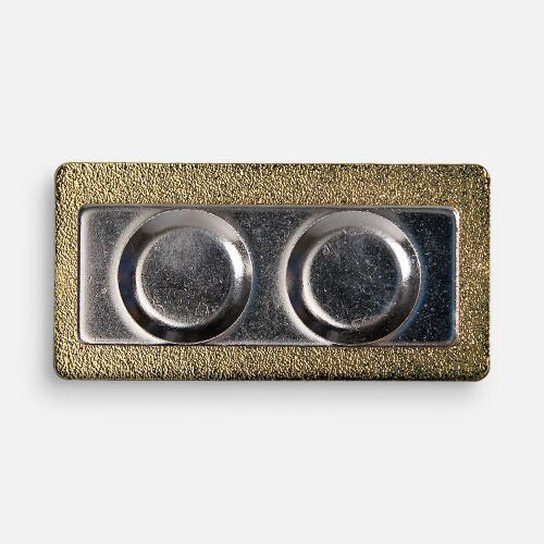 Значок Magnet Matto, золотистый глянцевый 3 Значок Magnet Matto, золотистый глянцевый 3