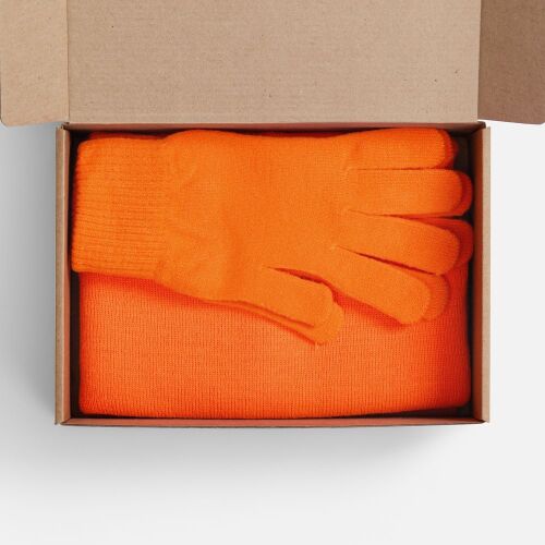 Набор Knit Warm, оранжевый 3