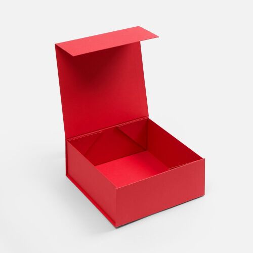 Коробка складная Quadra Fold, красная 3