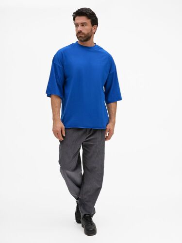 Футболка унисекс T1, синяя, размер M/L 5