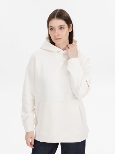 Худи оверсайз унисекс Snuggie, молочно-белое, размер XL/XXL 5 Худи оверсайз унисекс Snuggie, молочно-белое, размер XL/XXL 5