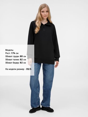 Толстовка унисекс S3, черная, размер XL/XXL 3 Толстовка унисекс S3, черная, размер XL/XXL 3