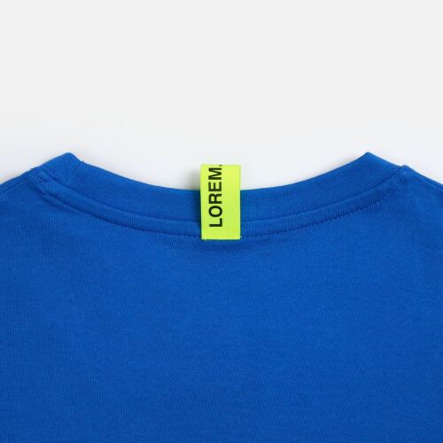 Лейбл тканевый Epsilon, S, желтый неон 5