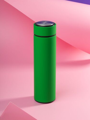 Термос с ситечком Percola, зеленый 4