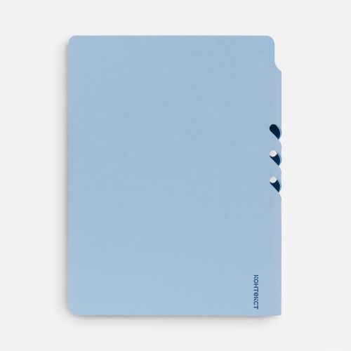 Ежедневник Flexpen Shall, недатированный, голубой 2