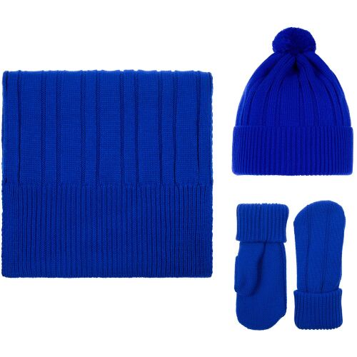 Шапка Knit Beat, синяя 4 Шапка Knit Beat, синяя 4