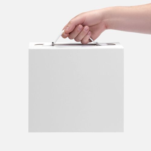 Коробка складная Holdfold, S, белая 5