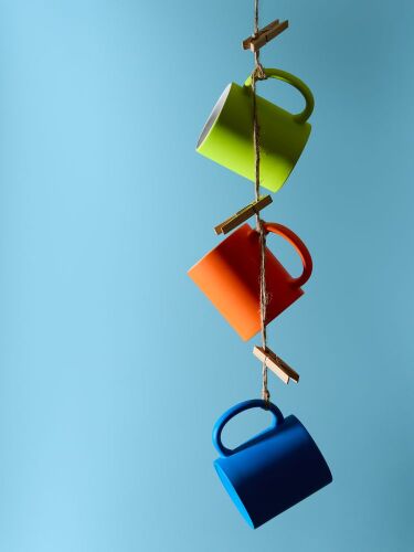 Кружка Colorido, желтый неон 5