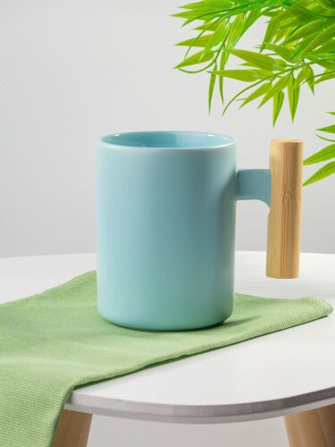 Кружка для сублимационной печати Ecogrami, голубая 2