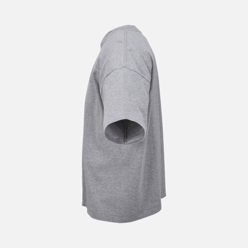 Футболка оверсайз унисекс Legacy, серый меланж, размер XS 3