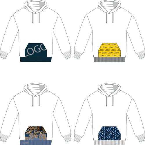 Вязаный карман-кенгуру на заказ Paosy 1