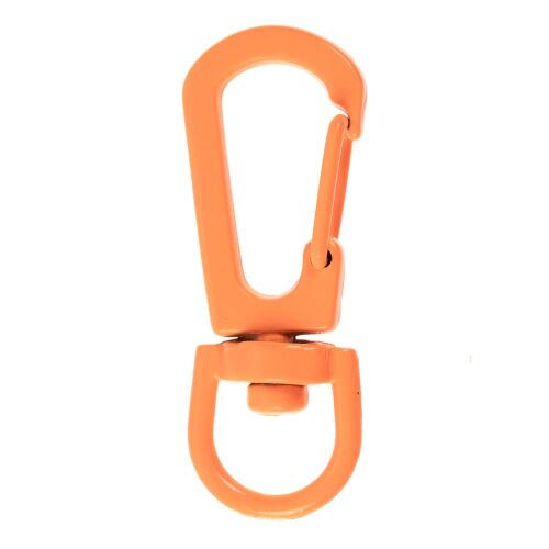 Застежка-карабин Snap Hook, S, оранжевый неон 1 Застежка-карабин Snap Hook, S, оранжевый неон 1