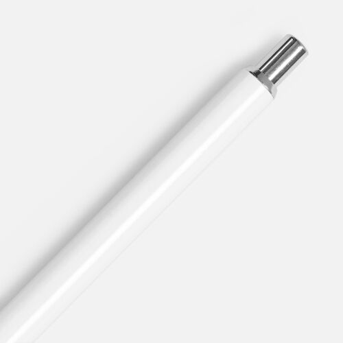 Ручка шариковая Slim Beam, белая 2 Ручка шариковая Slim Beam, белая 2