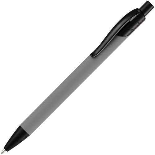 Ручка шариковая Undertone Black Soft Touch, серая 1