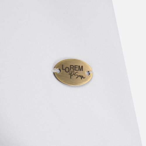 Шильдик металлический Alfa Oval, бронзовый 4