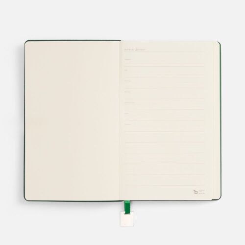 Ежедневник Shall Light, недатированный, зеленый 6