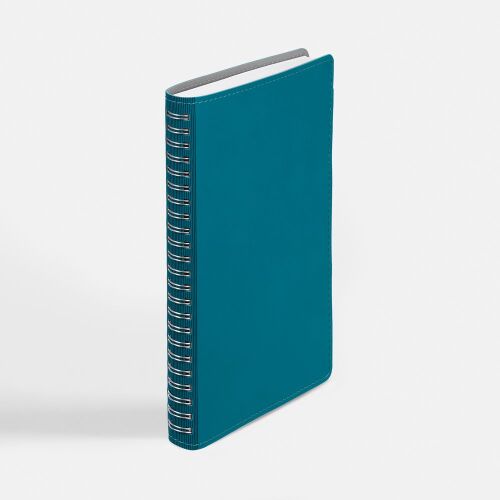 Ежедневник Spring Shall, недатированный, бирюзовый 1