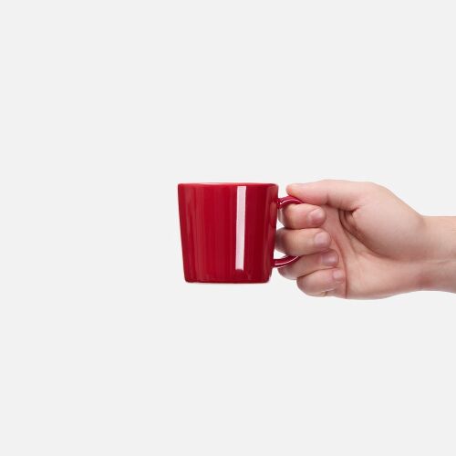 Кружка Valotti Medio, красная 4