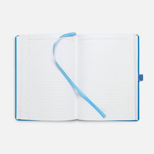 Ежедневник Favor Metal, недатированный, голубой 4