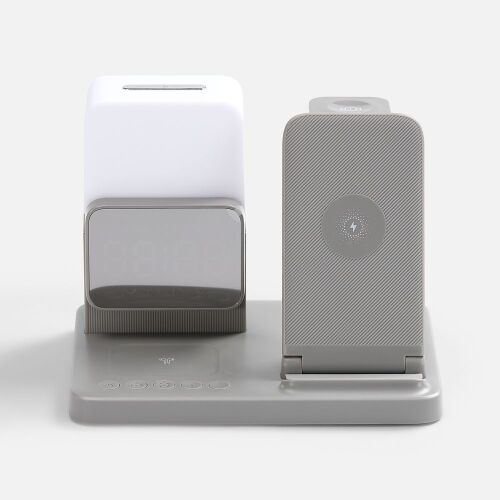 Зарядная станция с электронными часами и подсветкой Large Charge 1