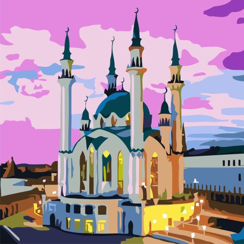 Картины по номерам «Красота России» 4