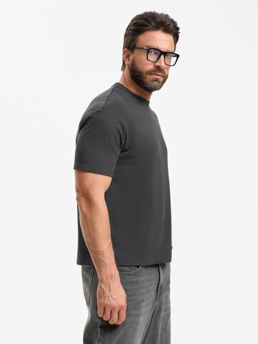 Футболка унисекс Durington, темно-серая (графит), размер 3XL/4XL 5