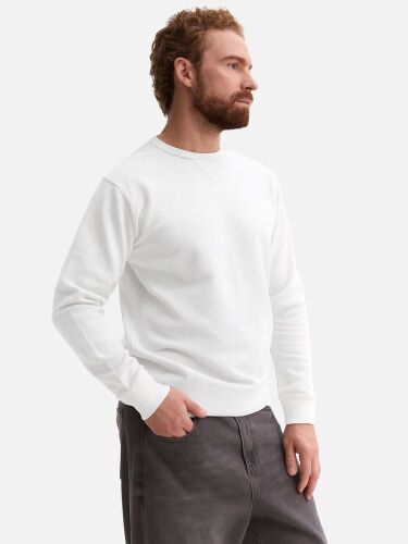 Толстовка унисекс Sully белая, размер M 5