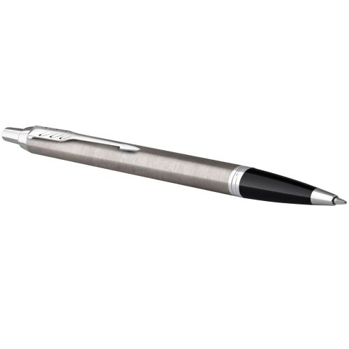 Ручка шариковая Parker IM Essential Stainless Steel CT, серебрис 4