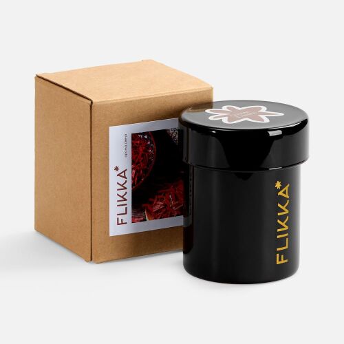 Ароматическая свеча Flikka, сандал и амбра, черная 6