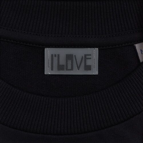 Футболка оверсайз с двойным рукавом Kosmos, черная, размер XL/XX 2