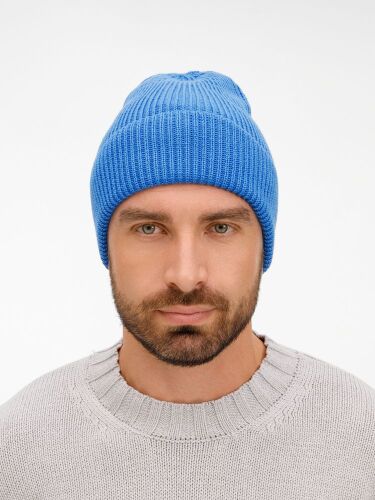 Шапка Nobilis Mono, синяя (аква) 2