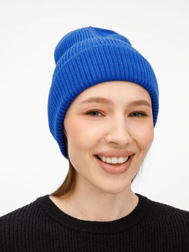 Шапка Nobilis Mono, ярко-синяя 3