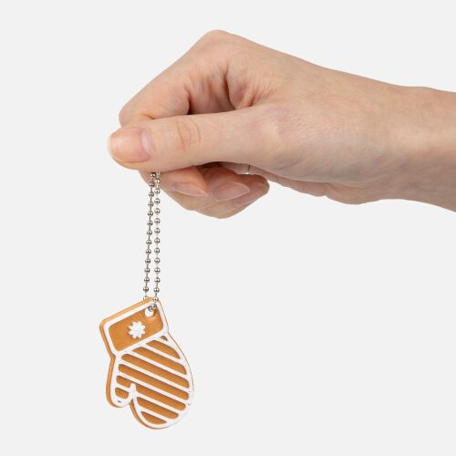 Мини-подвеска «Пряник», 3D-печать на заказ, варежка 2 Мини-подвеска «Пряник», 3D-печать на заказ, варежка 2