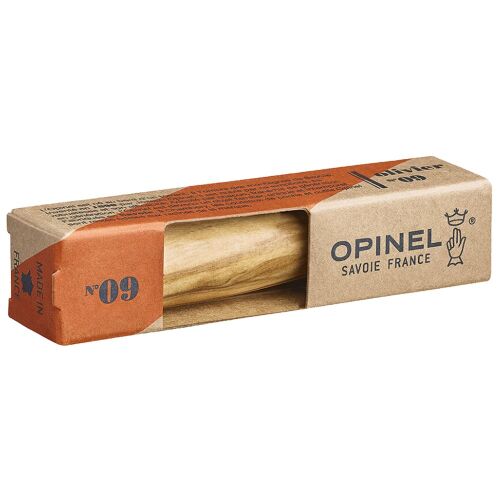 Нож Opinel No 9, оливковое дерево 2