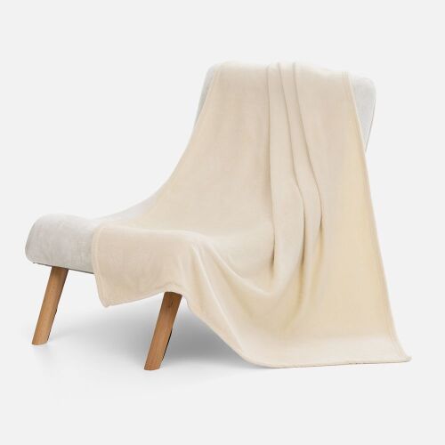 Плед Plush, бежевый 4