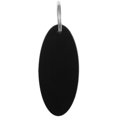Брелок «Овал», черный 3