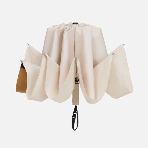 Зонт обратного сложения Easyroll, бежевый 4