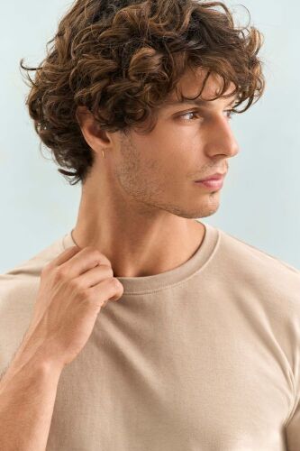 Футболка унисекс Regent 150, серо-бежевая, размер 3XL 6