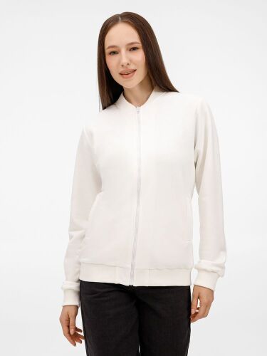 Бомбер унисекс Townie, молочно-белый, размер S 2