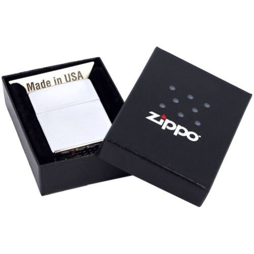 Зажигалка Zippo Classic High Polish, серебристая 3