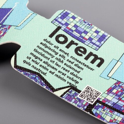 Багажная бирка Devon Print на заказ 6