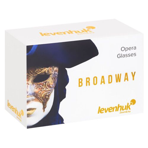 Театральный бинокль Broadway 325B, серебристый 7 Театральный бинокль Broadway 325B, серебристый 7