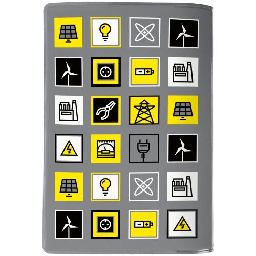 Обложка для паспорта Industry, ver.2, энергетика 2