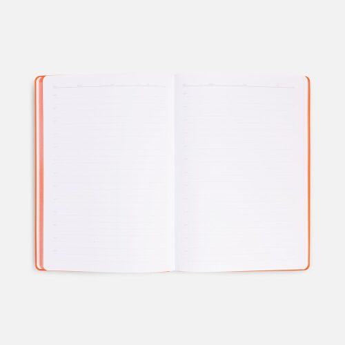 Ежедневник Flexpen Shall, недатированный, оранжевый 6