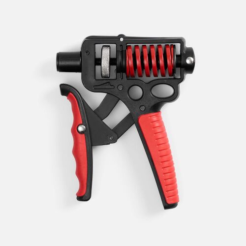 Эспандер кистевой пружинный Motive Power, черный с красным 2