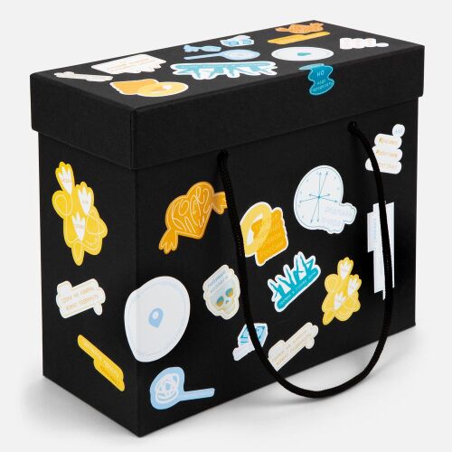 Наклейки бумажные Sticker Pack на заказ, M 7