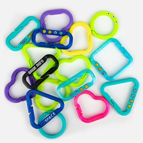 Брелок Impreso, 3D-печать на заказ, круг 4