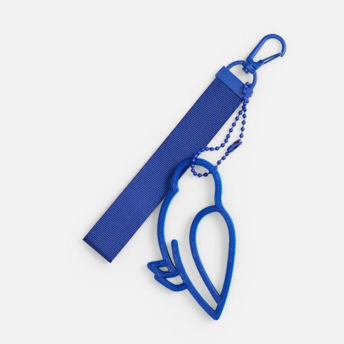 Подвеска «Сова», 3D-печать, синяя 5