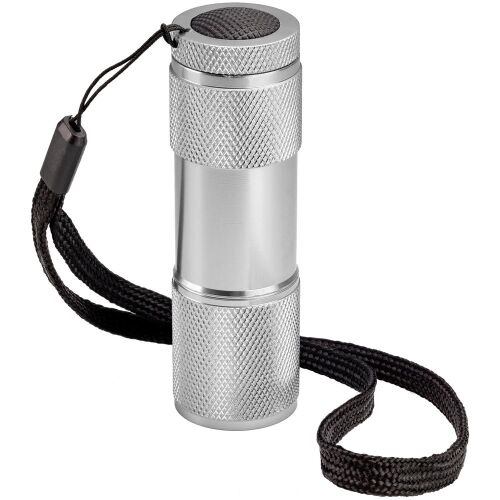 Фонарик Aurora, серебристый 2